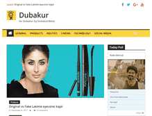 Tablet Screenshot of dubakur.com
